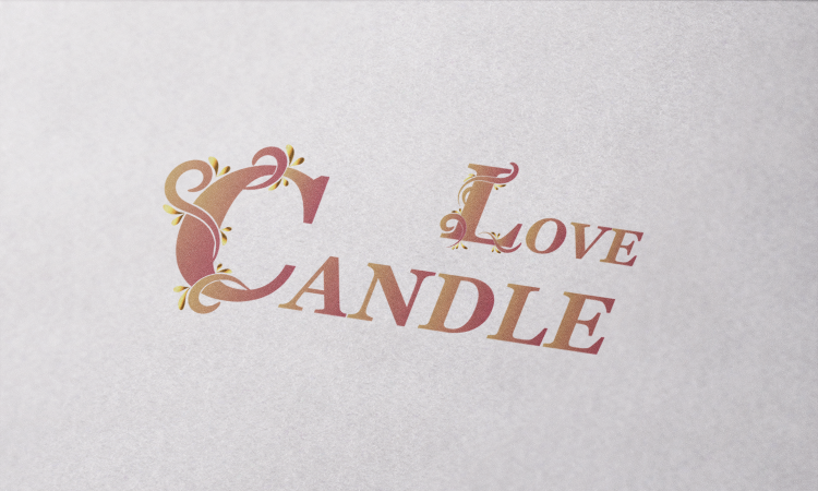 Candle Love Logo mockup