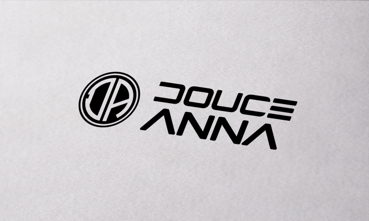 Douce Anna logo mockup