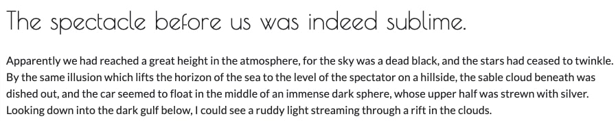 Combinațiile de fonturi