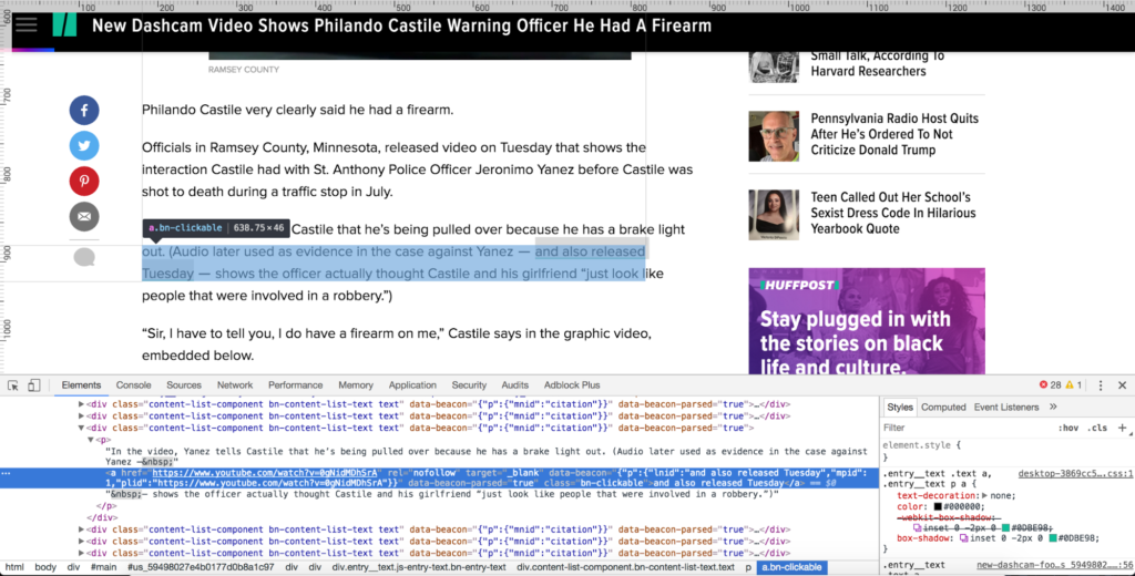 instrumente ajutătoare atunci când construiți backlink-uri-funcția inspect