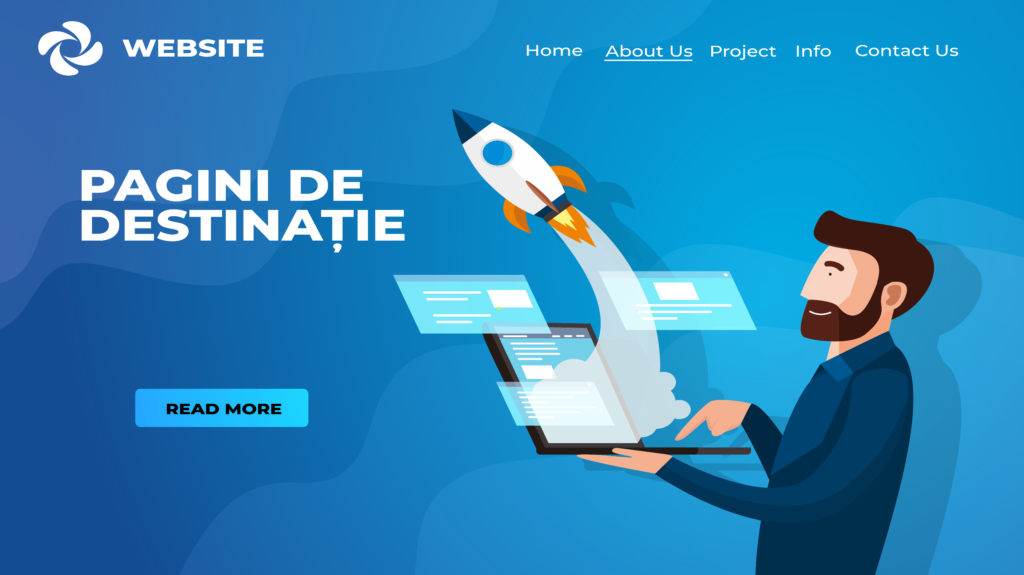 pagini de destinație copertă