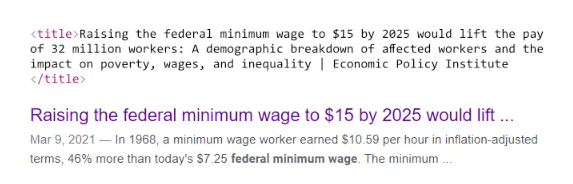 exemplu de trunchiere simplă a titlului