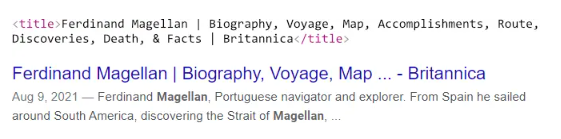 exemplu de trunchiere complexă a titlului