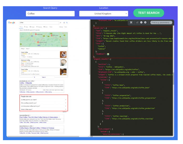interfața demonstrativă a rulării cuvintelor cheie