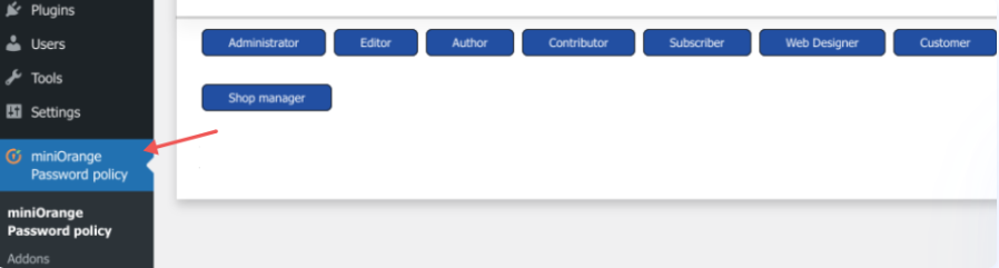 zona de administrare wordpress