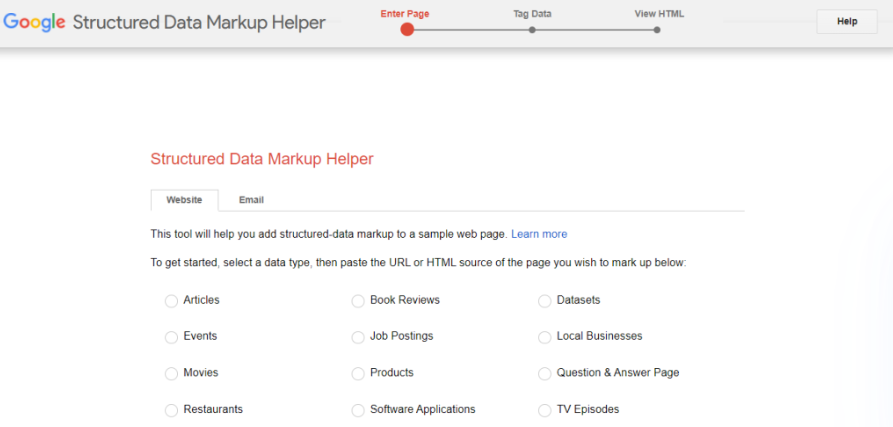 instrument de date de la google