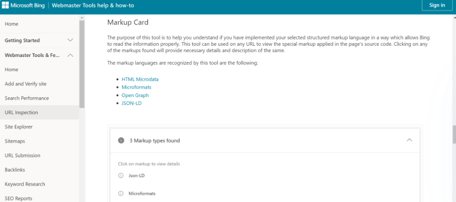 instrument pentru schemă și date structurate