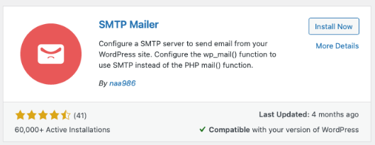 pluginul smtp mailer 