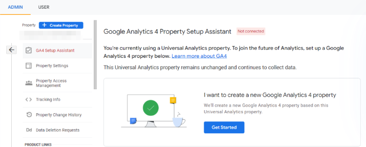 trecerea la versiunea nouă google analytics 4