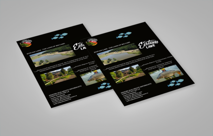 Ecotam Lake flyer mockup