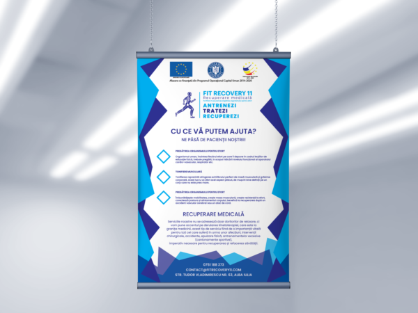 Fit Recovery 11 Poster Mockup