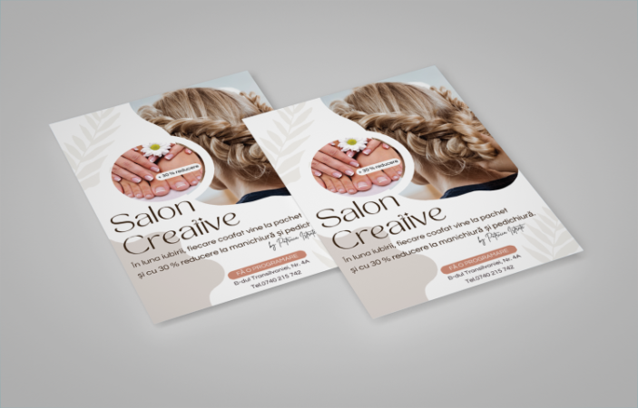 Istrate Patricia flyer mockup