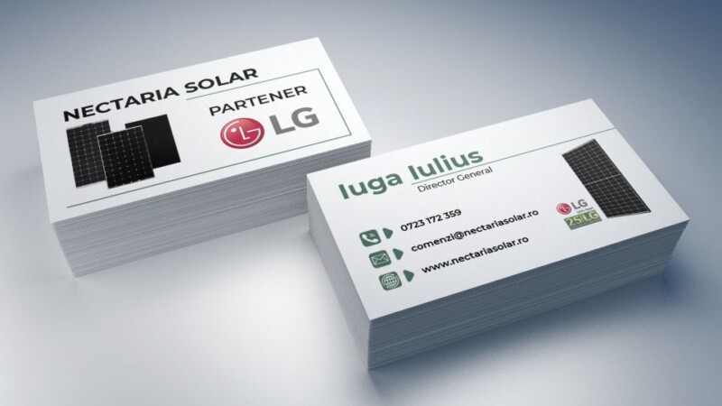 Nectaria Business Card Mock-up