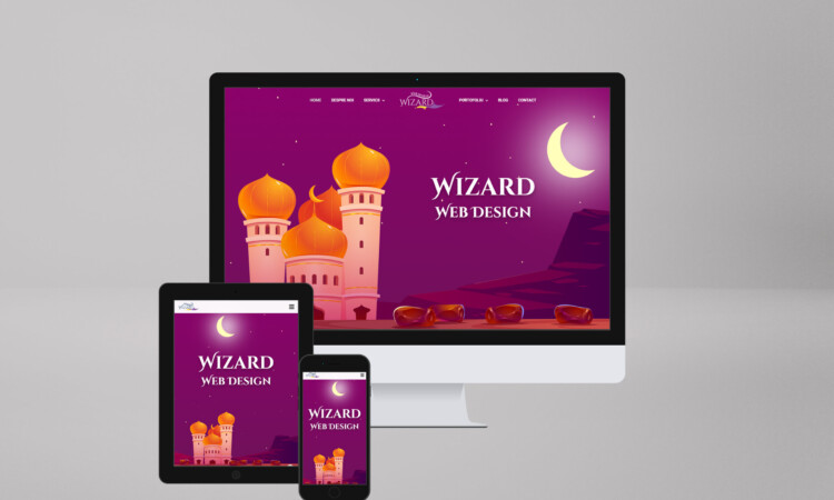 Mock-up site wizard web design