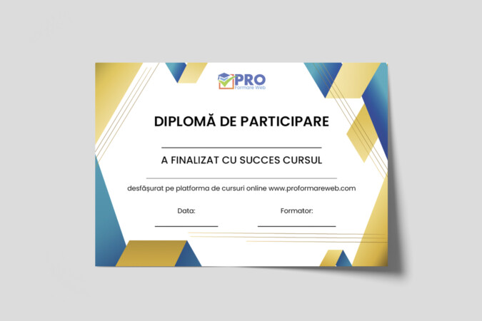 Pro formare web diplona mockup 1