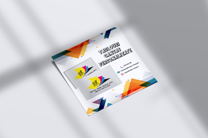 Reclama Mockup canvas