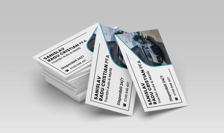 Tractari Auto CV Mockup