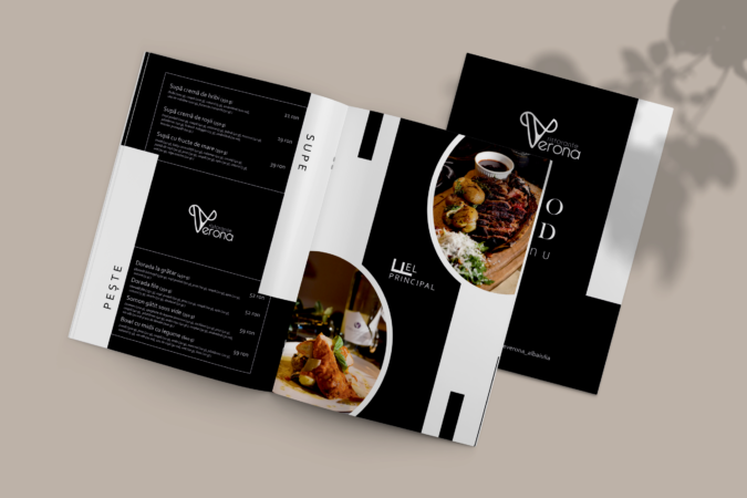 Verona Menu mockup