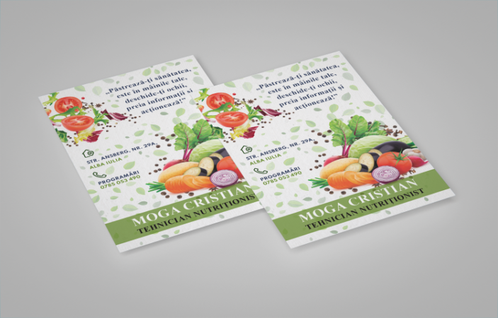 moga cristian Flyer mockup